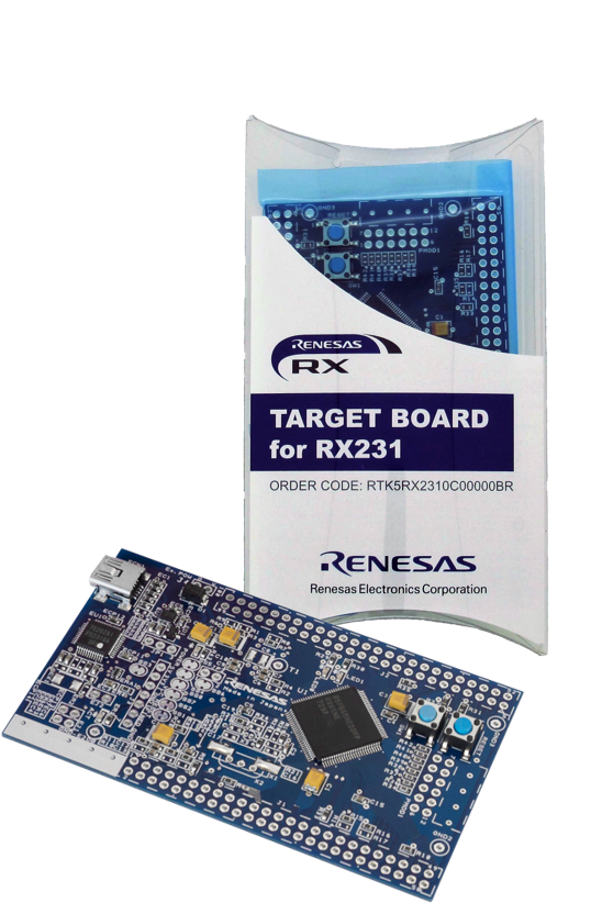 RTK5RX2310C00000BR - Target Board for RX231 | Renesas